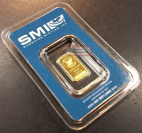 Sunshine Minting Inc Gram Fine Gold Bar