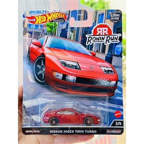 Hobby Store Xe M H Nh Hot Wheels Premium Ronin Run Nissan Zx Twin Turbo Shopee Vi T Nam