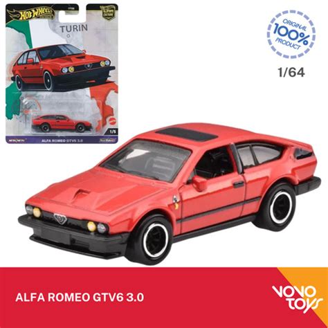 Jual Hot Wheels Premium Car Culture World Tour Alfa Romeo Gtv Hotwheels Premium Jakarta
