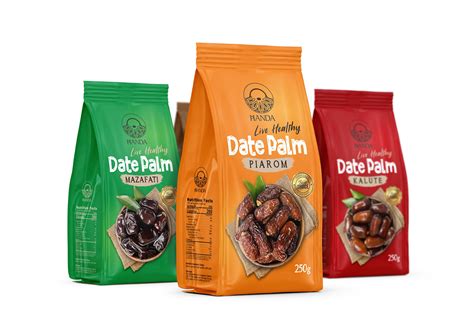 date packaging behance