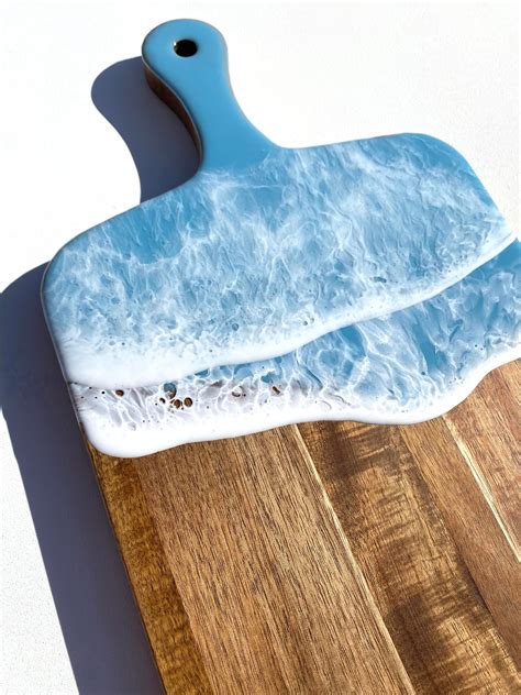 Ocean Charcuterie Board Ocean Home Decor Ocean Cutting Board Ocean