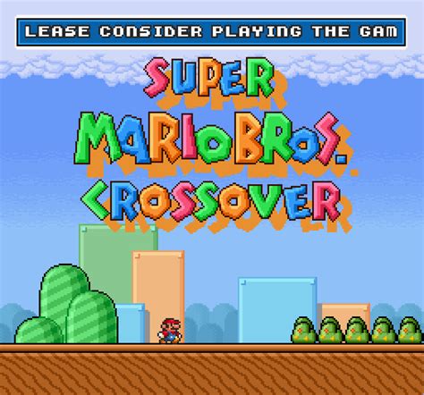 Game Super Mario Crossover - Super Mario Bros. Crossover Images - LaunchBox Games Database