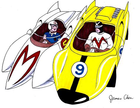 speed racer cartoon racer