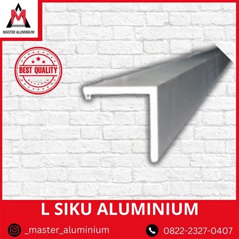 jual aluminium profile  siku aluminium tebal mf bogor master aluminium