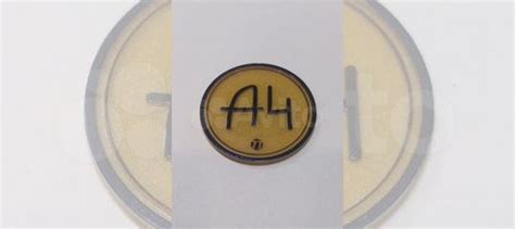 Золотая фишка a4 купить в Москве | Хобби и отдых | Авито