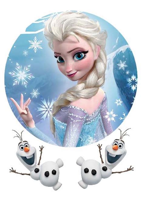 Картинки для торта холодное сердце для печати на торт - Фото подборки 3