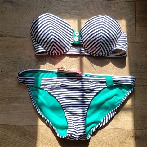 Anne Cole Swim Anne Cole Halter Top L Xhilaration Bikini Set Xl Poshmark