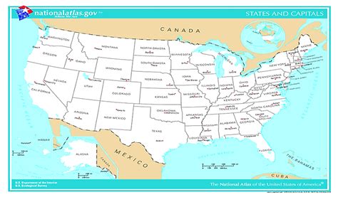 Capital Cities Of The 50 U.S. States - WorldAtlas.com