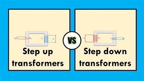 Step Up Vs Step Down Transformers Difference Formulas And