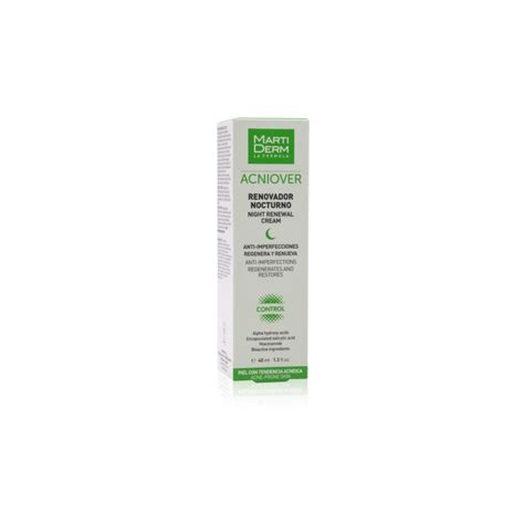 Martiderm Acniover Creme Renovador Nocturno 40 Ml