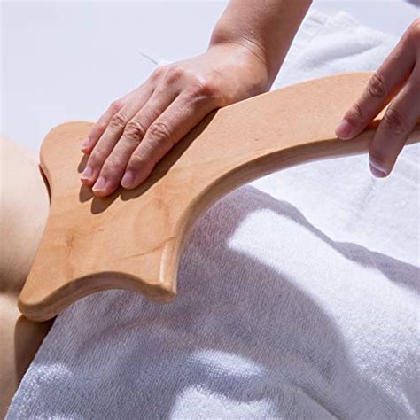 Mikako Wooden Lymphatic Drainage Tool Gua Sha Tools Wood Therapy