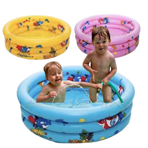 Piscina Para Bebe De 6 Meses - Piscina De Plástico Infantil Para Bebe Praia Inflável Redonda ...