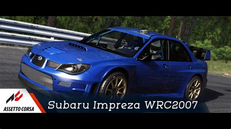 Assetto Corsa Subaru Impreza Mk2 Gdb F Wrc2007 S12b Gunma Gunsai Touge Links Youtube