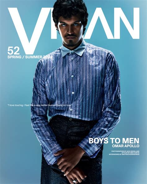 Omar Apollo Covers Vman In Loewe Talks New Music