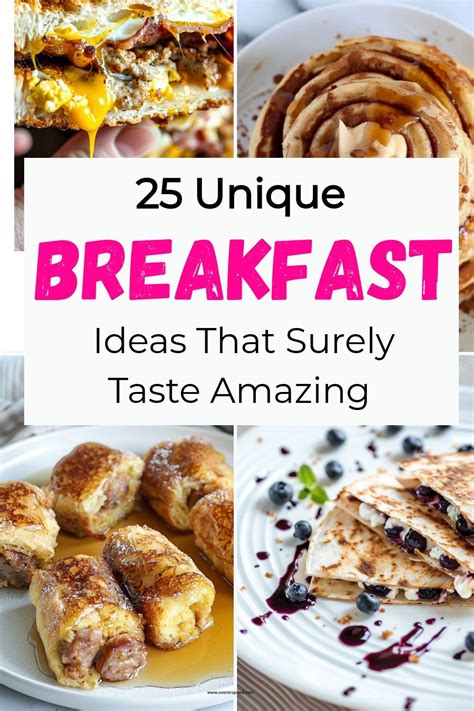 unique breakfast ideas  surely taste amazing nutritious