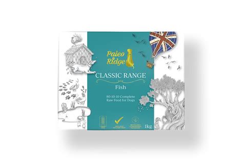 Paleo Ridge Classic Range Fish 80/10/10 1kg | Millie's Paws