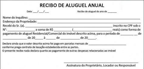 RECIBO DE ALUGUEL —【Modelos Prontos, Como Preencher】