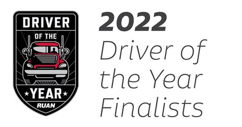 Congratulations To Our 2022 Driver Of The Year Finalists