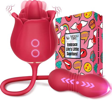 Amazon MOOLIGIRL Rose Sex Toy For Women Men Couples Vibrator Adult Sex Toys Upgraded