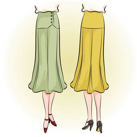 What Is A Gored Skirt Meaning 1