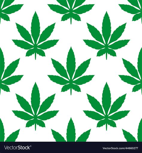 Cannabis marijuana leaf weed Royalty Free Vector Image