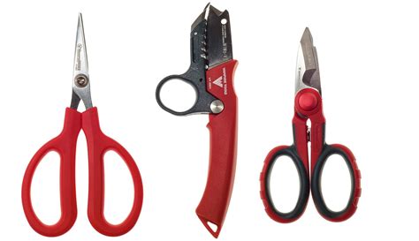 Pc Set Kevlar Shears Cable Stripping Knife Eshears Vt