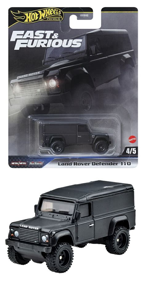 楽天ブックス ホットウィール Hot Wheels ワイルドスピード ランドローバー ディフェンダー110 乗り物おもちゃ ミニカー 3歳から ブラック JBL98 玩具