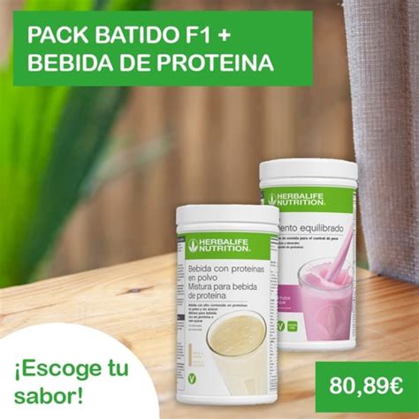 Miembro de Herbalife Nutrition Independiente Packs de proteínas