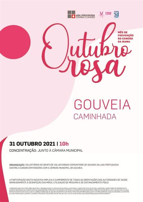 Município de Gouveia associa se à iniciativa Outubro Rosa Mês de