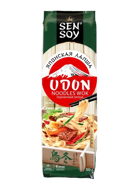Sen Soy Premium Удон (Udon), 300 г - купить с доставкой по выгодным ...