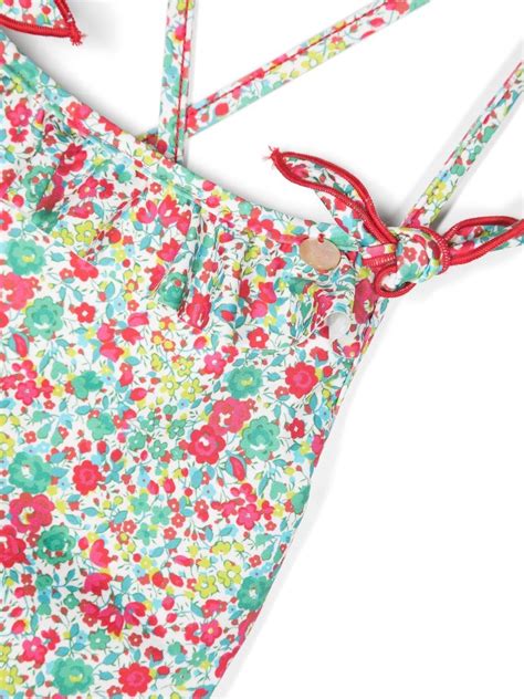 Bonpoint Flora Print Swimsuit Farfetch