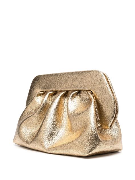 Themoir Metallic Faux Leather Shoulder Bag Farfetch