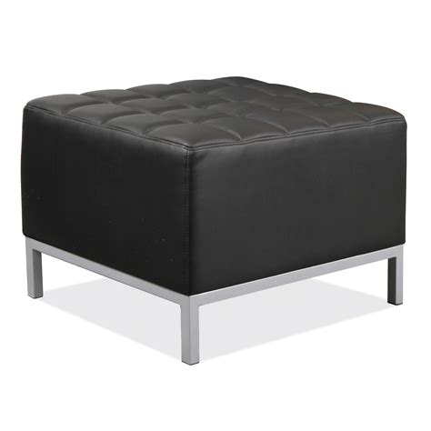 Leather Ottoman Millennial 275 LBS | Smart Buy Office Furniture