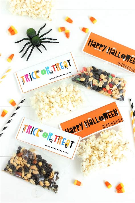 Printable Snack Bag Toppers