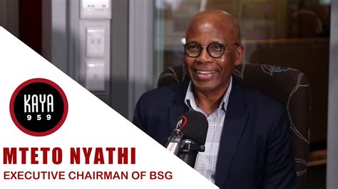 From Strategy To Execution With Executive Chairman Of BSG Mteto Nyati