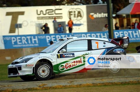 Markko Martin EST Michael Park GBR Ford Focus RS WRC 04 World