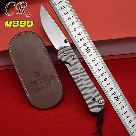 Cuchillo Plegable De Aleaci N De Titanio De Acero Herramienta Edc Port