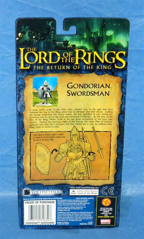 Lord Of The Rings Gondorian Swordsman Fellowship Card Variant Very