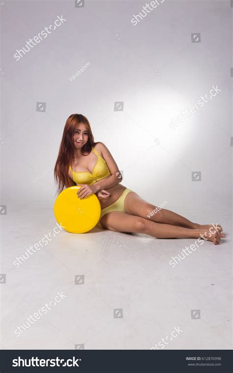 Sexy Asian Woman White Lingerie On Stock Photo Shutterstock