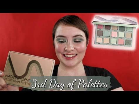 Day 3 Of 12 Days Of Palettes Natasha Denona Retro Glam Eyeshadow