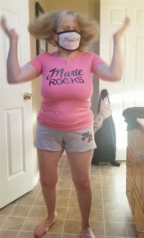 Hot Granny MarieRocks Changes In And Out Of Clothes 61 Pics XHamster