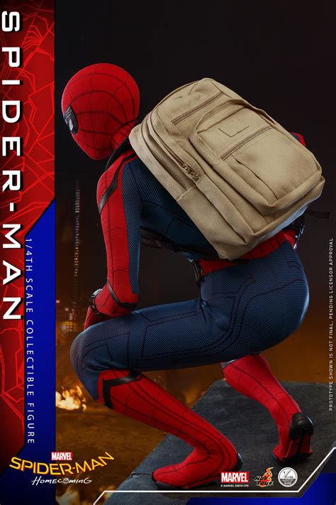 Hot Toys Marvel Spider Man Homecoming Scale Spider Man Collectible Figures Figures