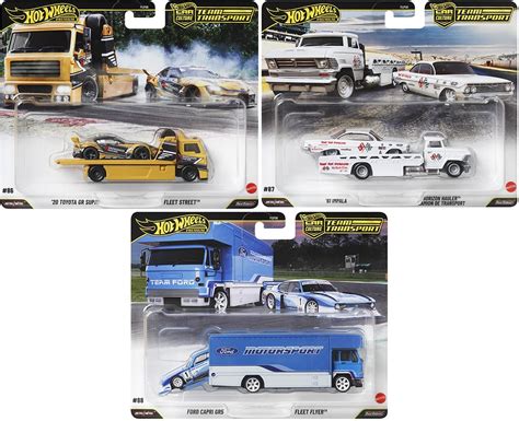 Hot Wheels 2025 Car Culture Team Transport Mix 4