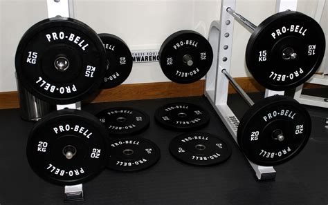 Kg Olympic Rubber Bumper Plate Set