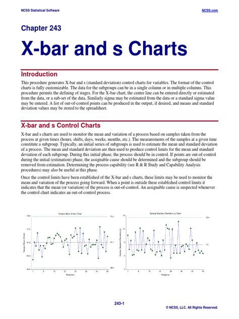 The Hidden Formula: Unlocking The Secrets Of X Bar Statistics