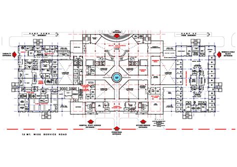 Hospital Plan Ground Floor