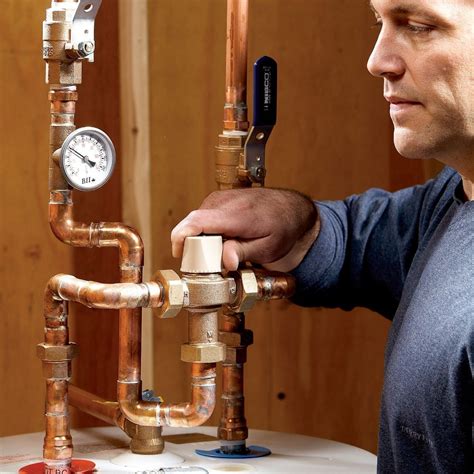 Hot Water Regulator How To Regulate The Hot Water Heater Diy