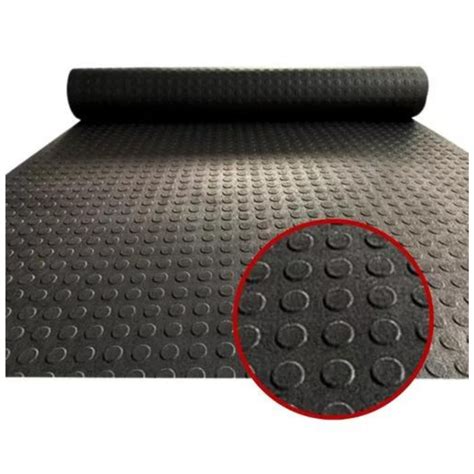 Piso Emborrachado Moeda Preto De 3mm Rolo De 80cm Larg Shopee Brasil