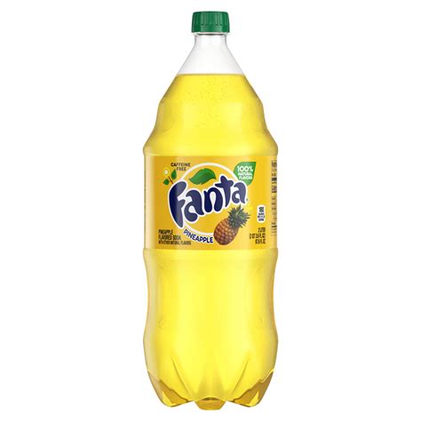 Fanta Pineapple Soda Bottle Liters Walmart