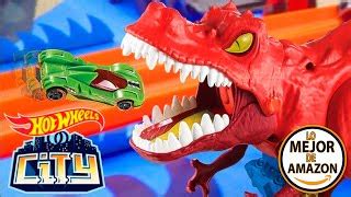 Rese A Completa De Hot Wheels City Desaf O T Rex Val Doovi